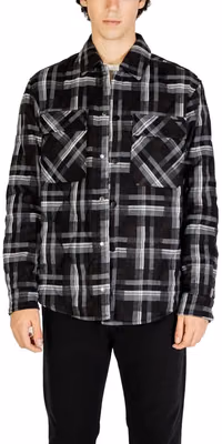 Black Polyester Coat