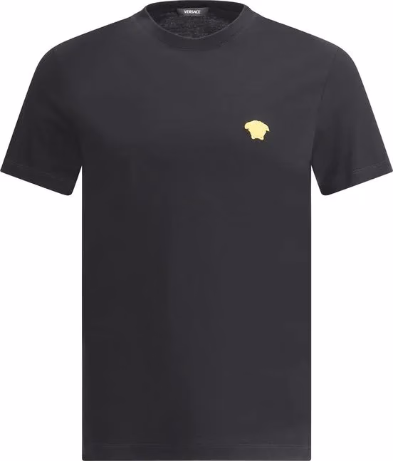 Versace Black Cotton T-Shirt