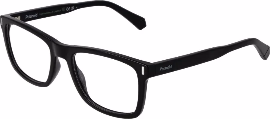 Polaroid Black Polyester Glasses (Frames)