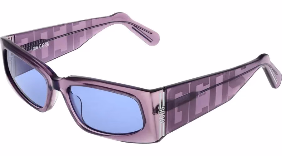 GCDS Purple Acetate Sunglasses