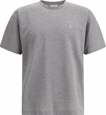 Grey Cotton Oversized T-shirt