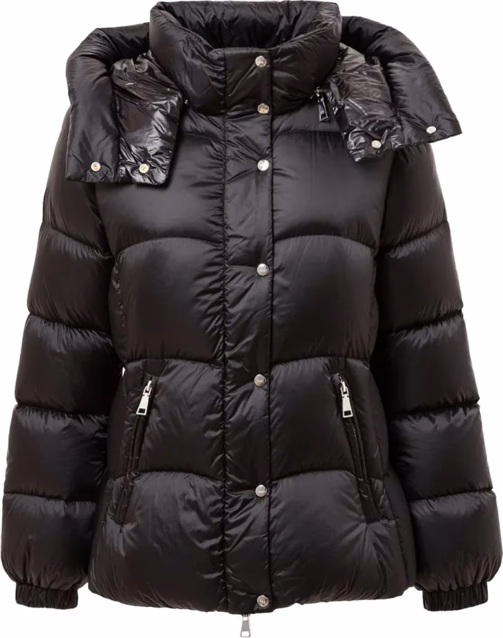 Add Black Polyamide Coat