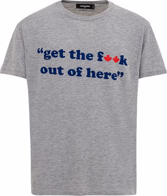 Gray Cotton T-Shirt
