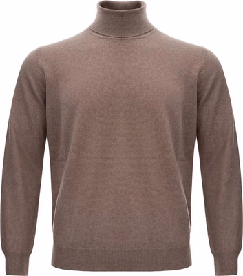 Brown Wool Turtleneck