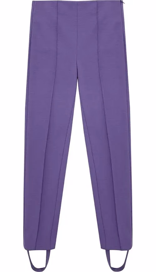 Lardini Purple Viscose Athletic Pants