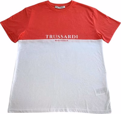 White Polyester Men T-Shirt