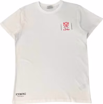 White Cotton Men T-Shirt
