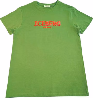 Green Cotton Men T-Shirt