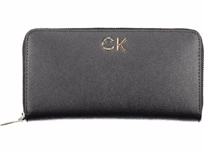 Black Polyethylene Women Wallet