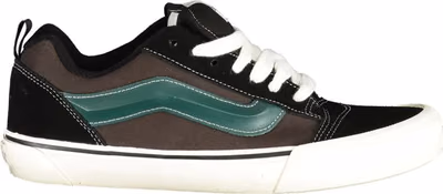 Black Polyester Men Sneaker
