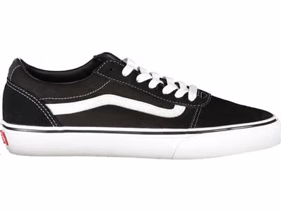 Black Polyurethane Men Sneaker