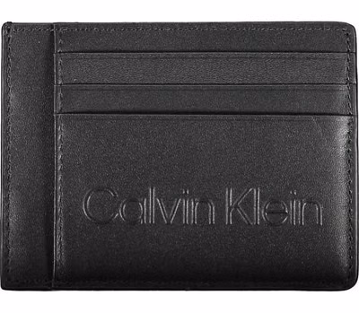 Black Polyethylene Men Wallet