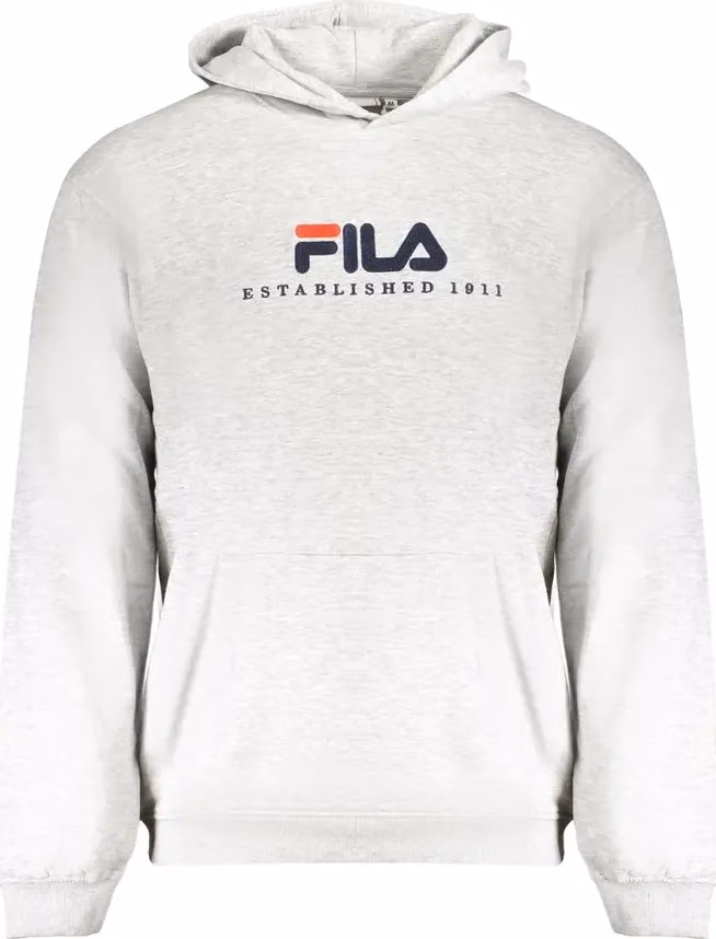 Fila Grigio Cotton Men's Hoodie