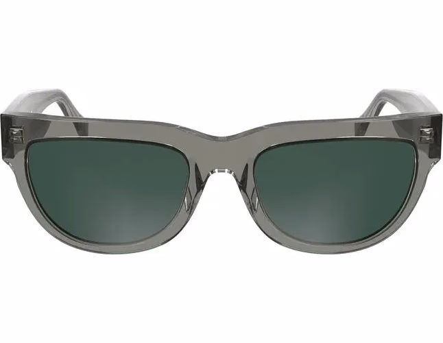 Calvin Klein Grigio Acetate Women Sunglass