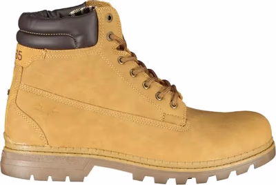 Giallo Polyurethane Men Ankle Boot