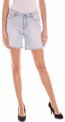 Azzurro Cotton Women Jeans