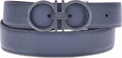 Blue Calf Leather Bos Taurus Regular Belt