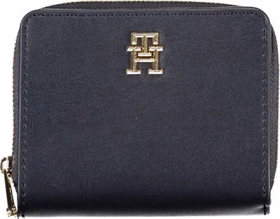 Sleek Blue Polyethylene Wallet