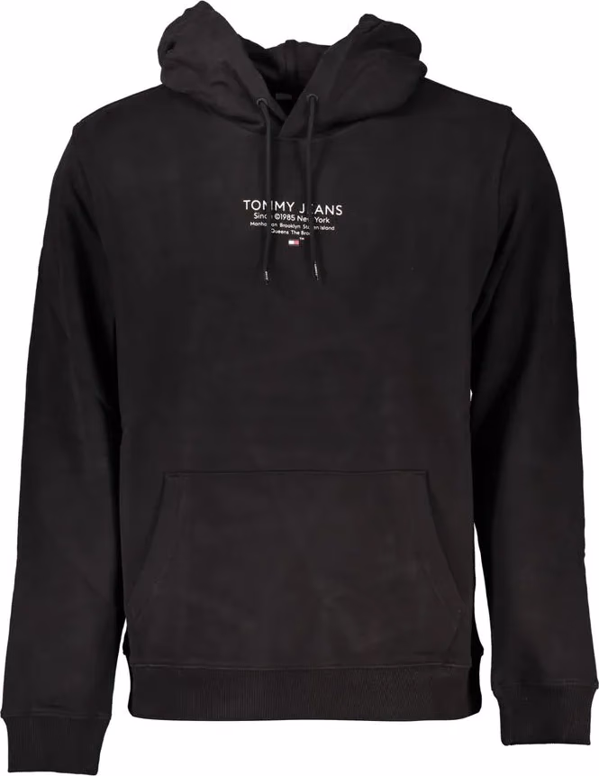 Tommy Hilfiger Black Cotton Men's Sweatshirt