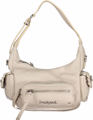 Bianco Poliuretano Women Handbag