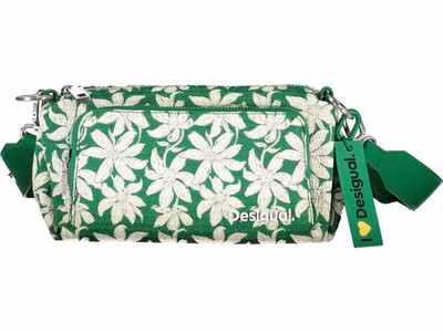 Verde Polyurethane Woman Shoulder Bag
