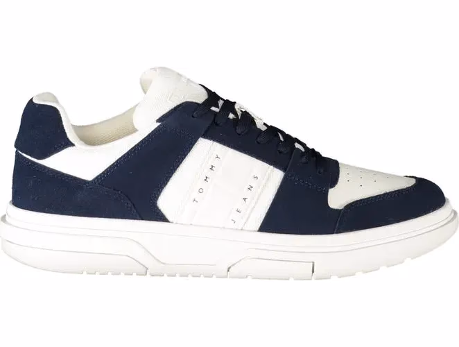 Tommy Hilfiger Blue Polyurethane Men Sneaker
