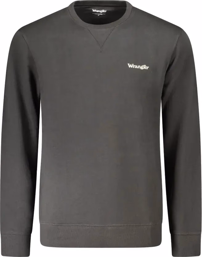 Wrangler Black Cotton Men's Sweatshirt