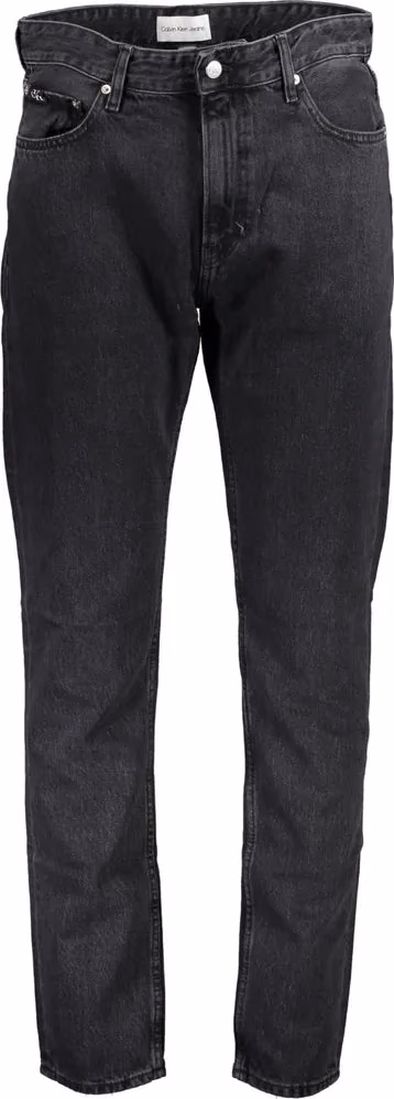 Calvin Klein Black Cotton Men Jeans