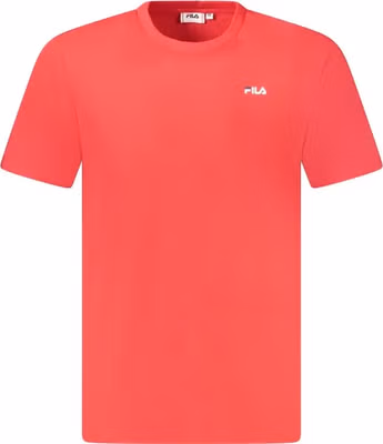 Red Cotton Men T-Shirt