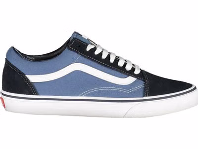 Blue Polyester Men's Sneaker