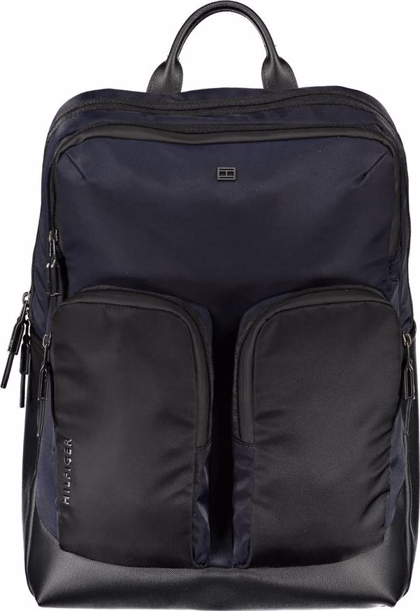 Tommy Hilfiger Blue Polyurethane Men's Backpack