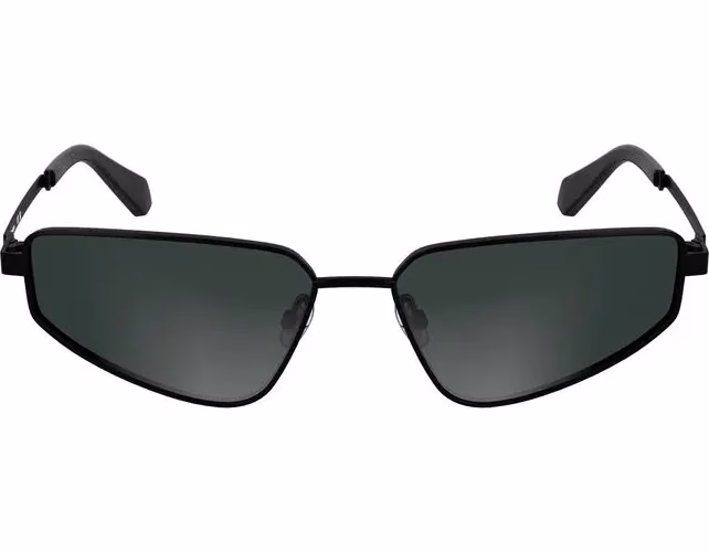 Calvin Klein Black Metal Women Sunglasses