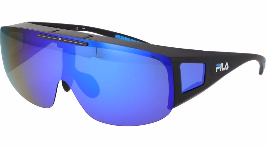 Fila Black Plastic Sunglasses