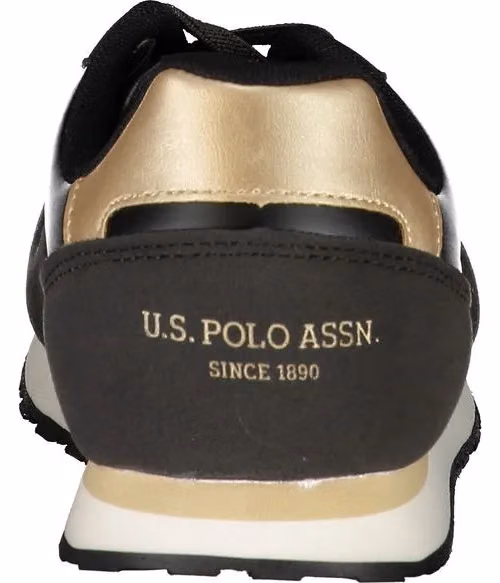 U.S. POLO ASSN. Nero Polyester Women Sneaker