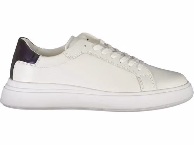 Calvin Klein White Leather Men Sneaker