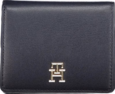Blue Polyurethane Women Wallet