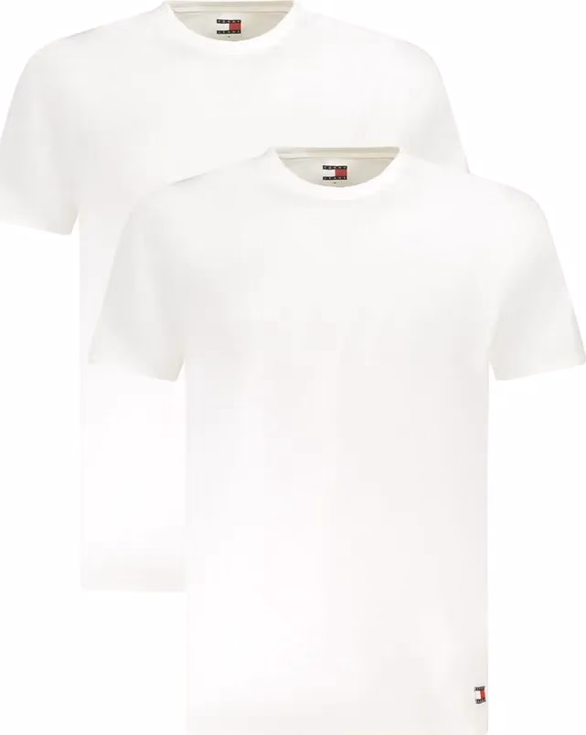 Tommy Hilfiger White Cotton Men Underwear Shirt
