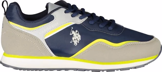 U.S. POLO ASSN. Blue Polyester Women Sneaker
