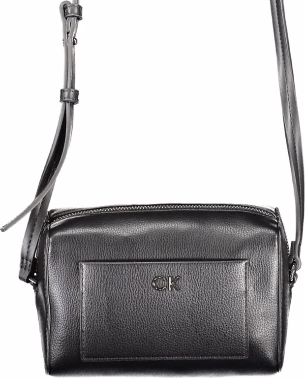Calvin Klein Black Polyester Women Shoulder Bag