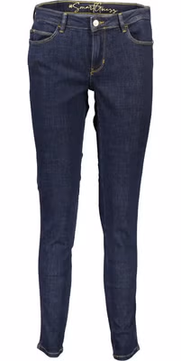 Blu Recycled Cotton Donna Jeans