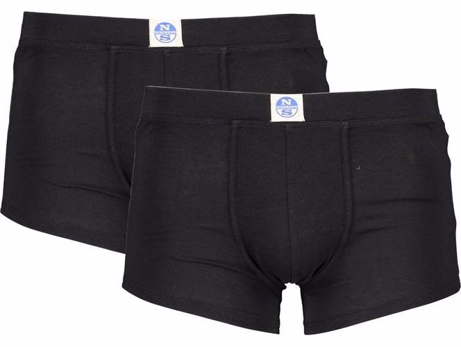 North Sails Black Cotton Men's Boxer Briefs