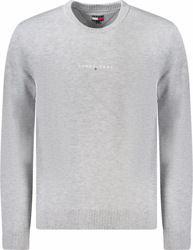 Tommy Hilfiger Grigio Polyester Men's Sweater