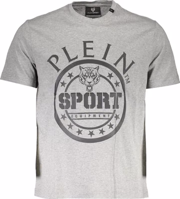 Grigio Cotton Men T-Shirt