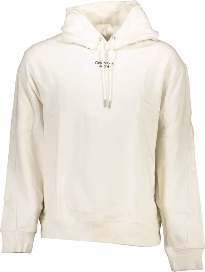 Calvin Klein Bianco Cotton Mens Sweatshirt