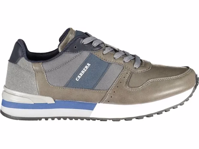 Carrera Marrone Poliestere Uomo Sneaker