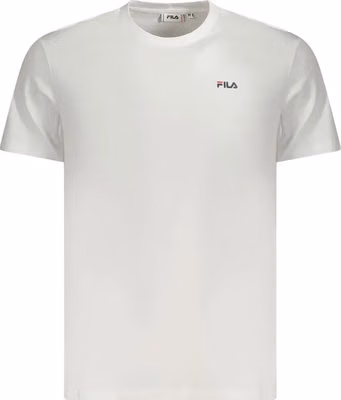 White Cotton Men T-Shirt