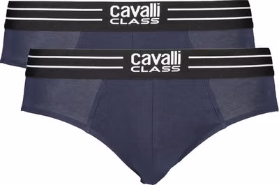 Blue Cotton Men's Brief