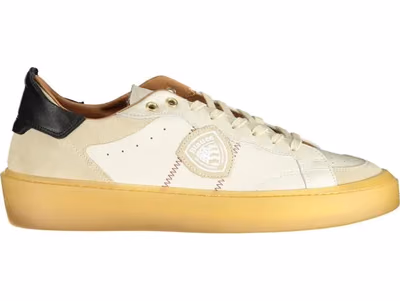 White Leather Men Sneaker