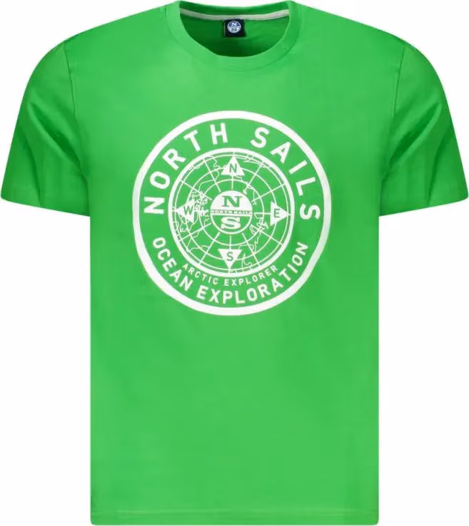 North Sails Verde Cotton Men T-Shirt