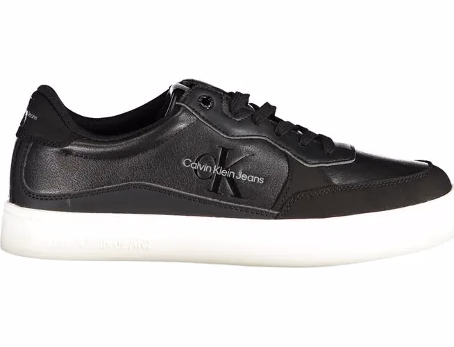 Calvin Klein Nero Polyurethane Men Sneaker